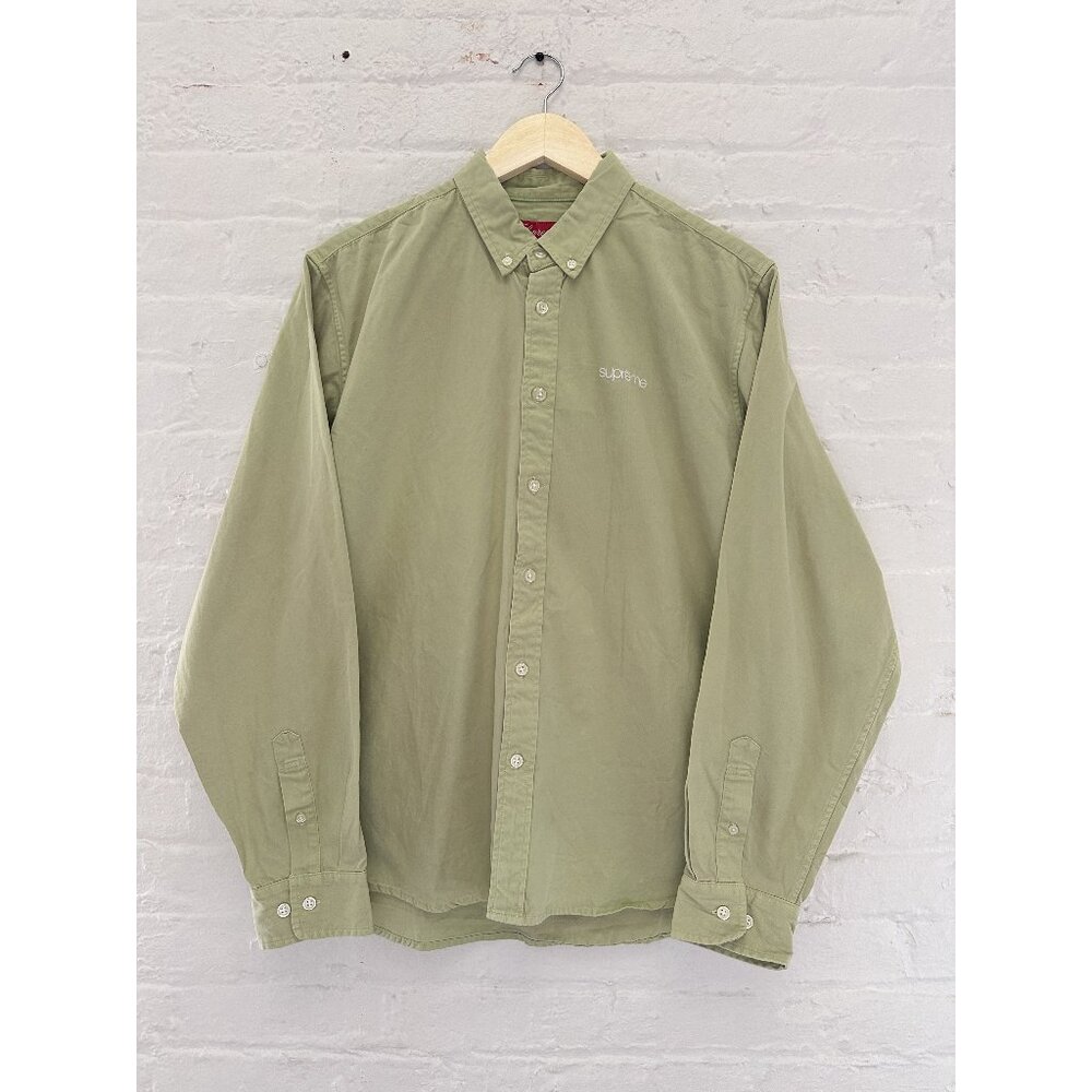 Supreme Classic Logo Button Up Shirt